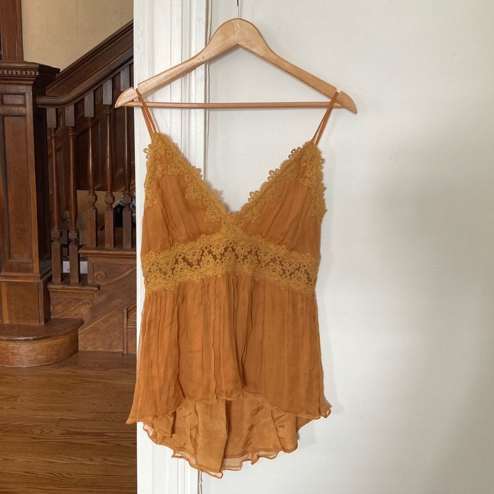 Lacy tank top